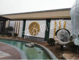 院落銅構(gòu)建