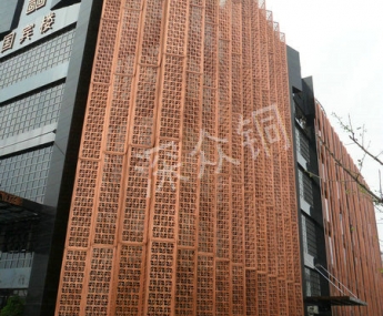 武漢友誼國際大酒店銅裝飾